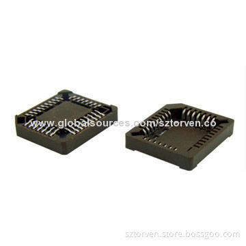 PLCC socket, 1.27mm pitch 20~84-pin SMT type normal and mini size availableNew